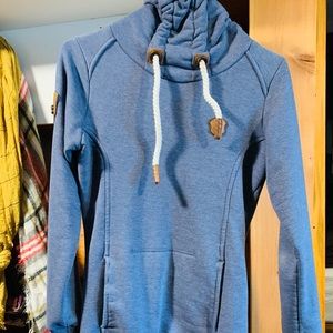 Naketano Cowl Neck Tunic Sweater